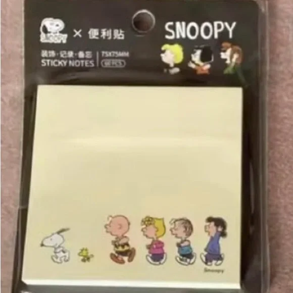 Snoopy Sticky Notes Set - Picture 2 of 3